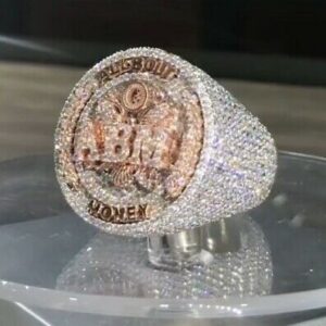 Customized Name Symbol Fully Flooded Ring