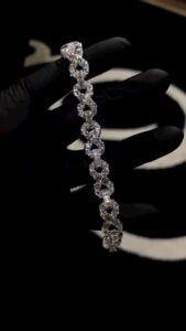 Iced-Out Cuban Link Bracelet