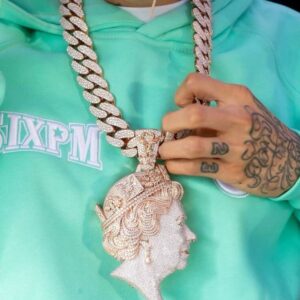 Cuban Link Yellow Chain